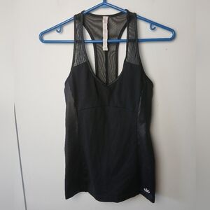 ALO YOGA Black Tank Top Women Size XS Inside Support